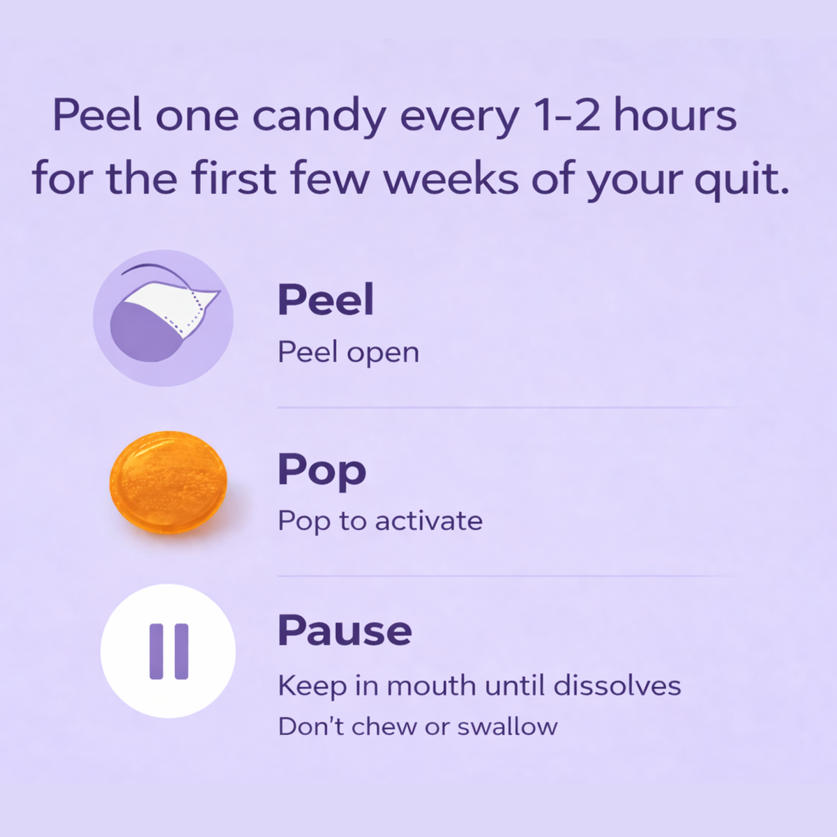 Peachy Paradise Nicotine Candy