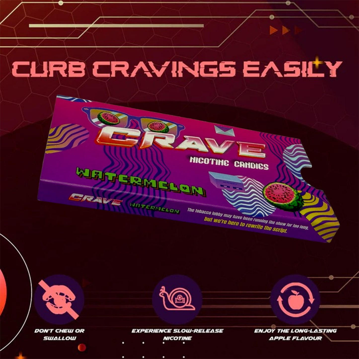 Watermelon Nicotine Candy